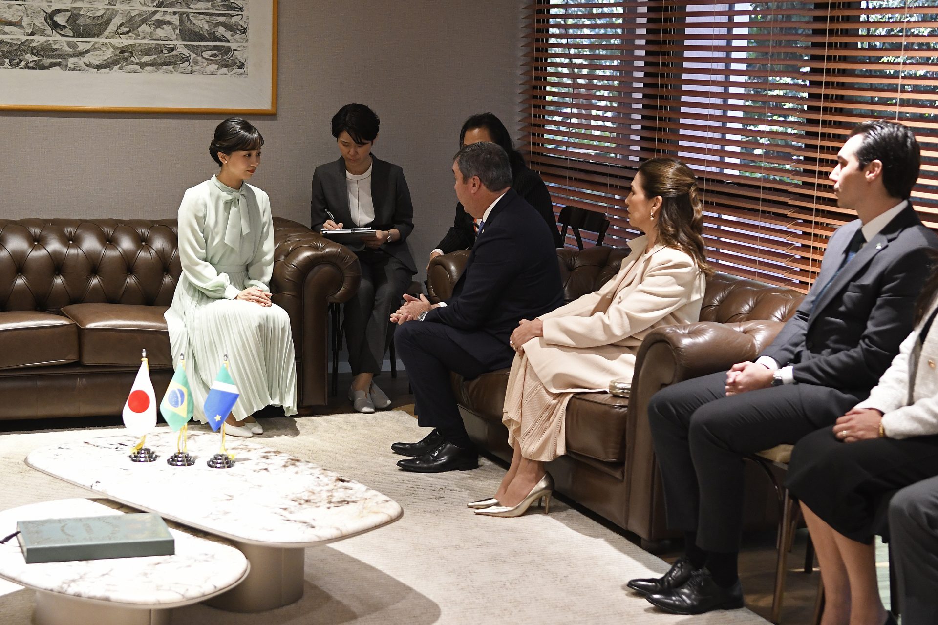 130 anos de relações diplomáticas: governador e princesa do Japão estreitam laços em visita a MS 130 anos de relações diplomáticas: governador e princesa do Japão estreitam laços em visita a MS