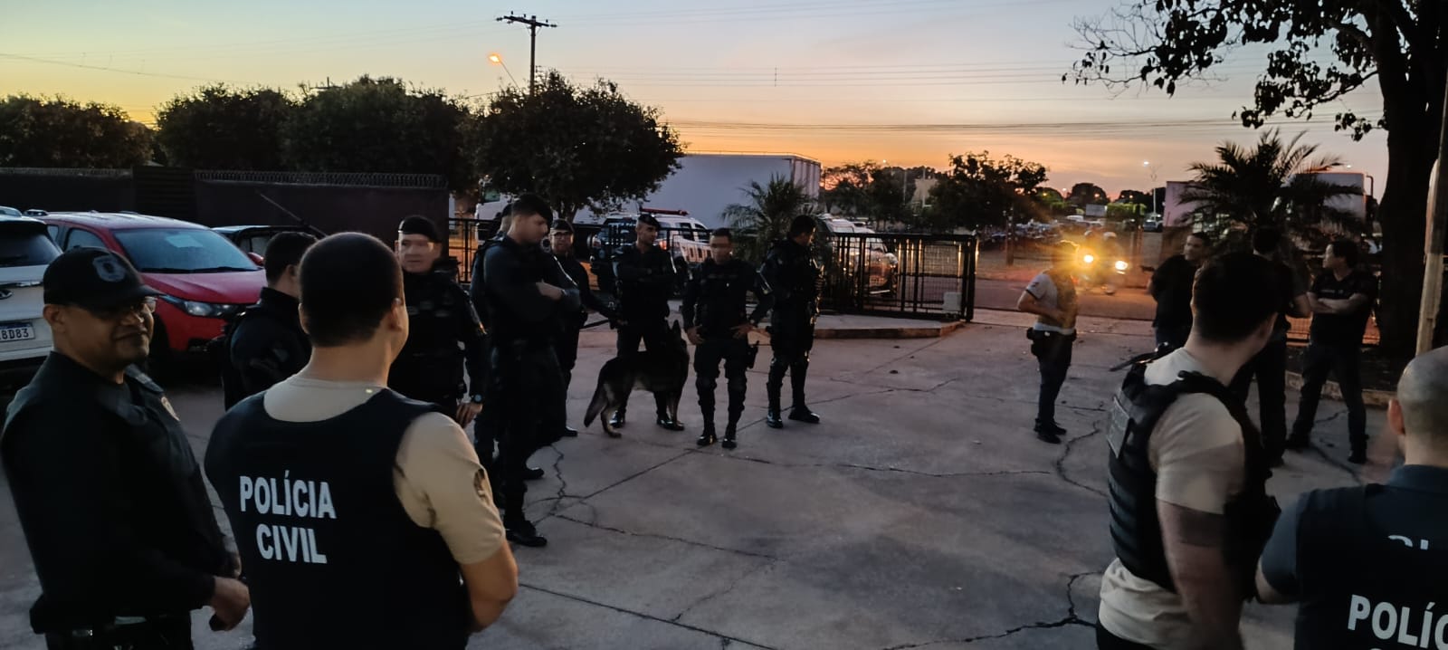 Em Três Lagoas, forças policiais deflagram Operação Hefesto e apreendem droga, munição e ouro avaliado em quase meio milhão de reais