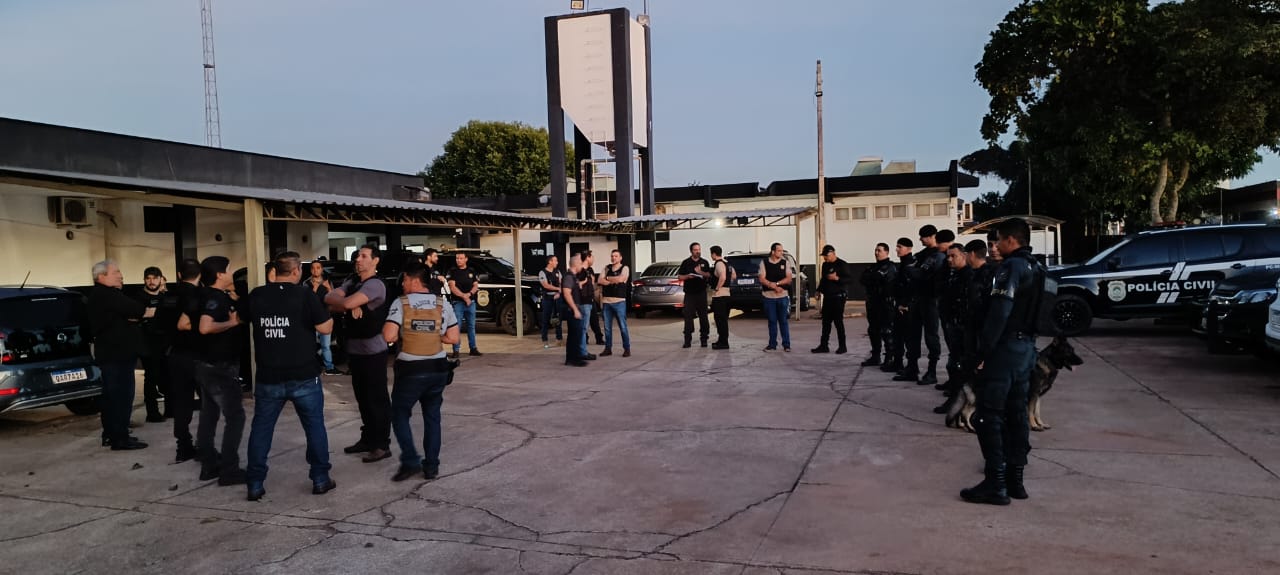 Em Três Lagoas, forças policiais deflagram Operação Hefesto e apreendem droga, munição e ouro avaliado em quase meio milhão de reais