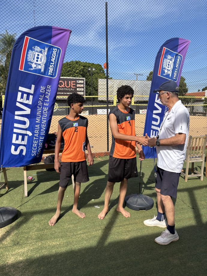 Três Lagoas encerra os JETs Sub-14 – 2025 com disputas no Vôlei de Praia Três Lagoas encerra os JETs Sub-14 – 2025 com disputas no Vôlei de Praia