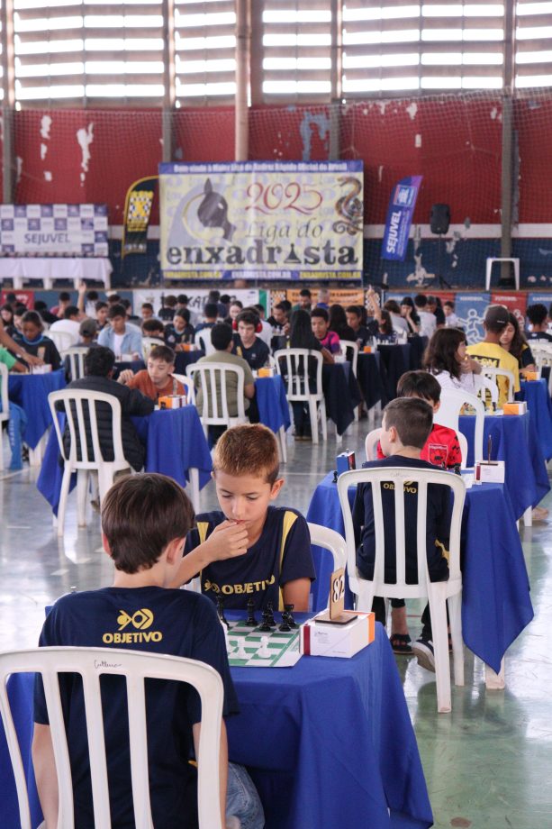 14ª etapa da Liga dos Enxadristas arrecada mais de 200 kg de alimentos 14ª etapa da Liga dos Enxadristas arrecada mais de 200 kg de alimentos
