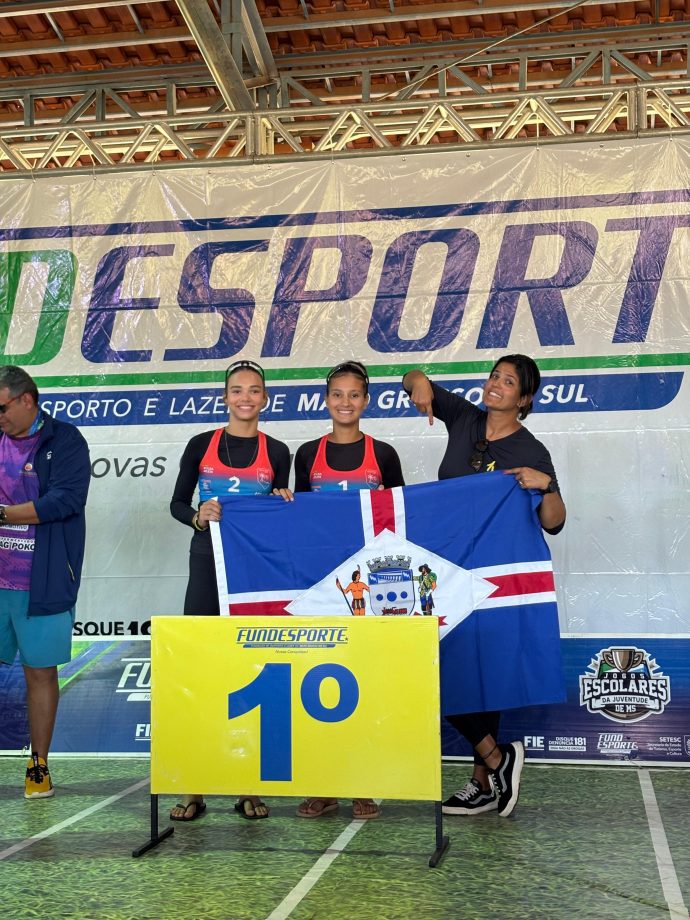 TL celebra título no vôlei de praia feminino e encerramento vitorioso dos Jogos Escolares da Juventude de MS TL celebra título no vôlei de praia feminino e encerramento vitorioso dos Jogos Escolares da Juventude de MS