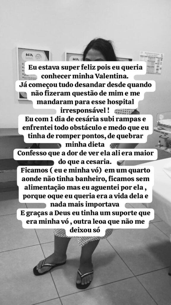 Mãe denuncia erro médico em hospital de Três Lagoas após aplicação de insulina em recém-nascida Mãe denuncia erro médico em hospital de Três Lagoas após aplicação de insulina em recém-nascida