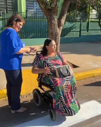 Cadeirantes denunciam falta de acessibilidade em Três Lagoas e cobram ação do poder público
