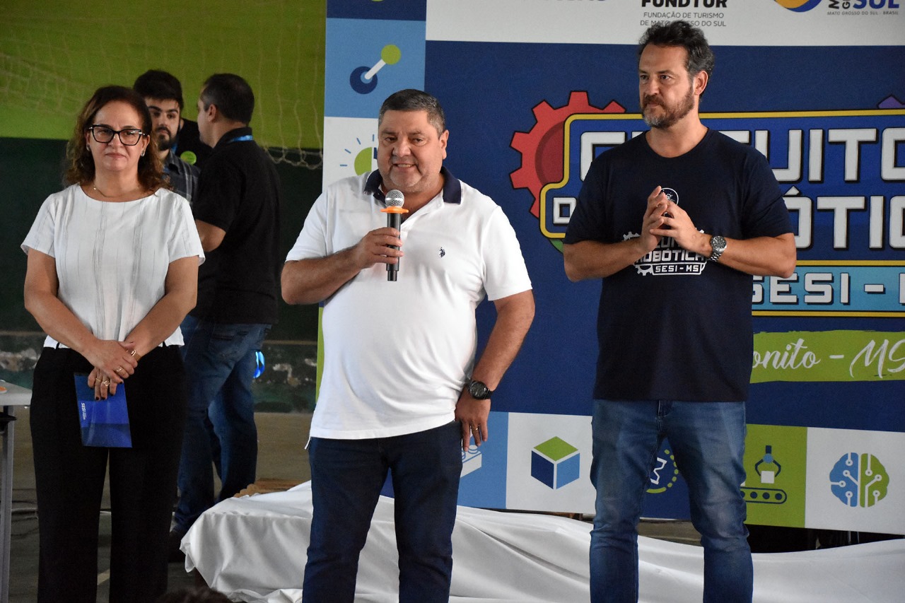 Sesi premia estudantes da rede pública em circuito inédito de robótica em Bonito