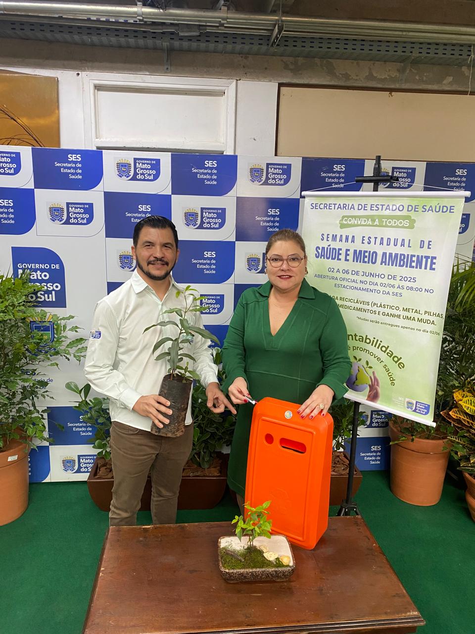 Com ênfase na sustentabilidade, SES promove semana estadual de saúde e meio ambiente Com ênfase na sustentabilidade, SES promove semana estadual de saúde e meio ambiente