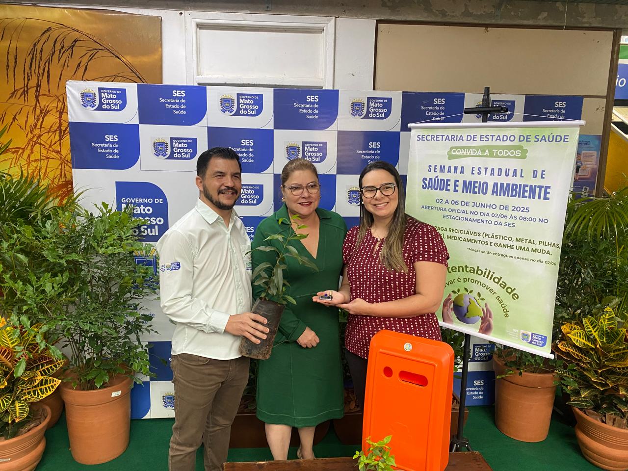 Com ênfase na sustentabilidade, SES promove semana estadual de saúde e meio ambiente Com ênfase na sustentabilidade, SES promove semana estadual de saúde e meio ambiente