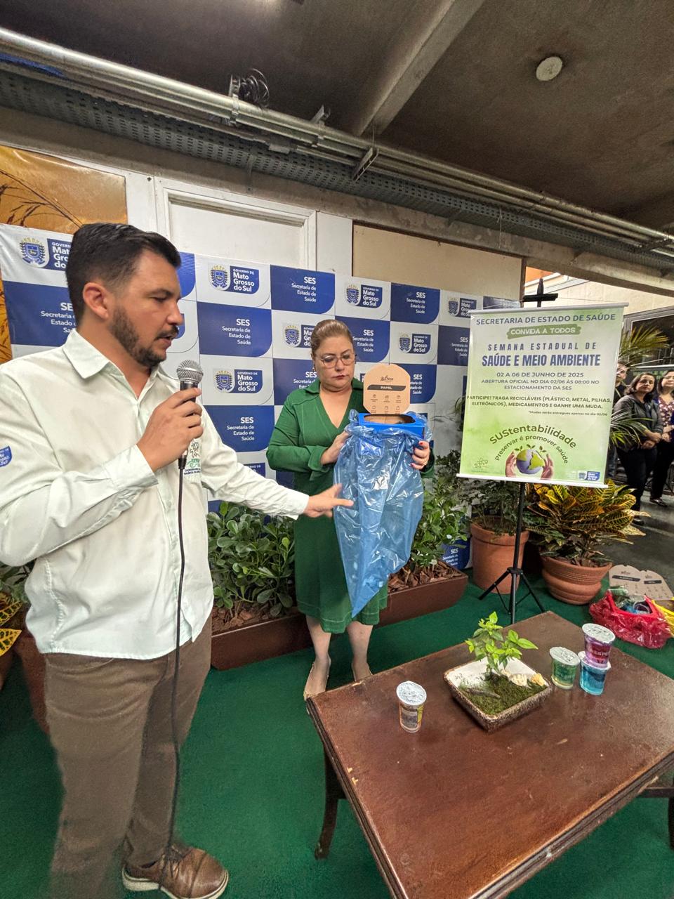 Com ênfase na sustentabilidade, SES promove semana estadual de saúde e meio ambiente Com ênfase na sustentabilidade, SES promove semana estadual de saúde e meio ambiente