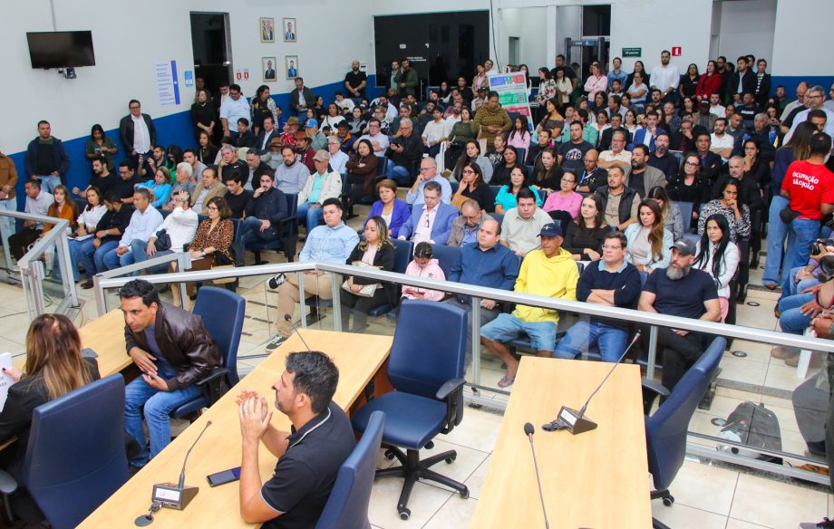 Líderes políticos ouvem população em Audiência Pública de Revisão do Plano Diretor de Três Lagoas Líderes políticos ouvem população em Audiência Pública de Revisão do Plano Diretor de Três Lagoas