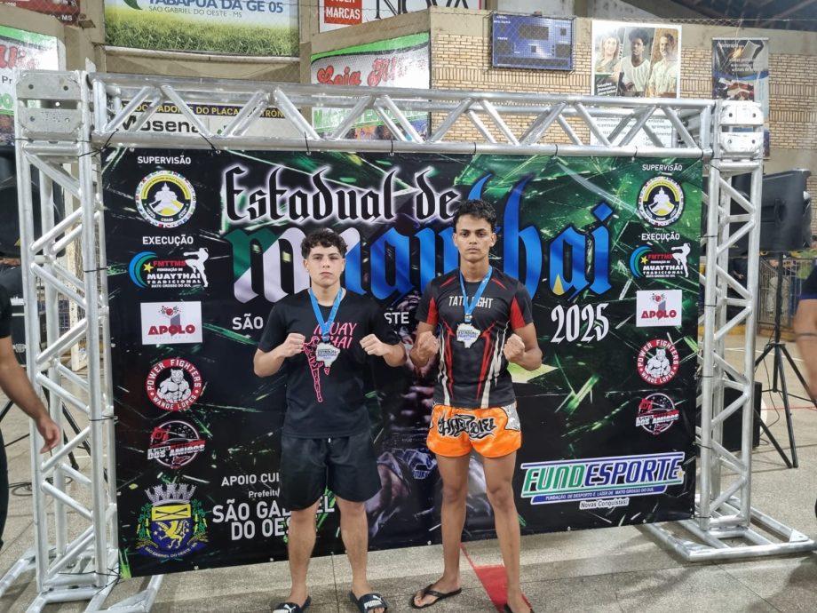 Três Lagoas conquista título no Campeonato Estadual de Muay Thai na categoria juvenil e vice-campeonato no adulto