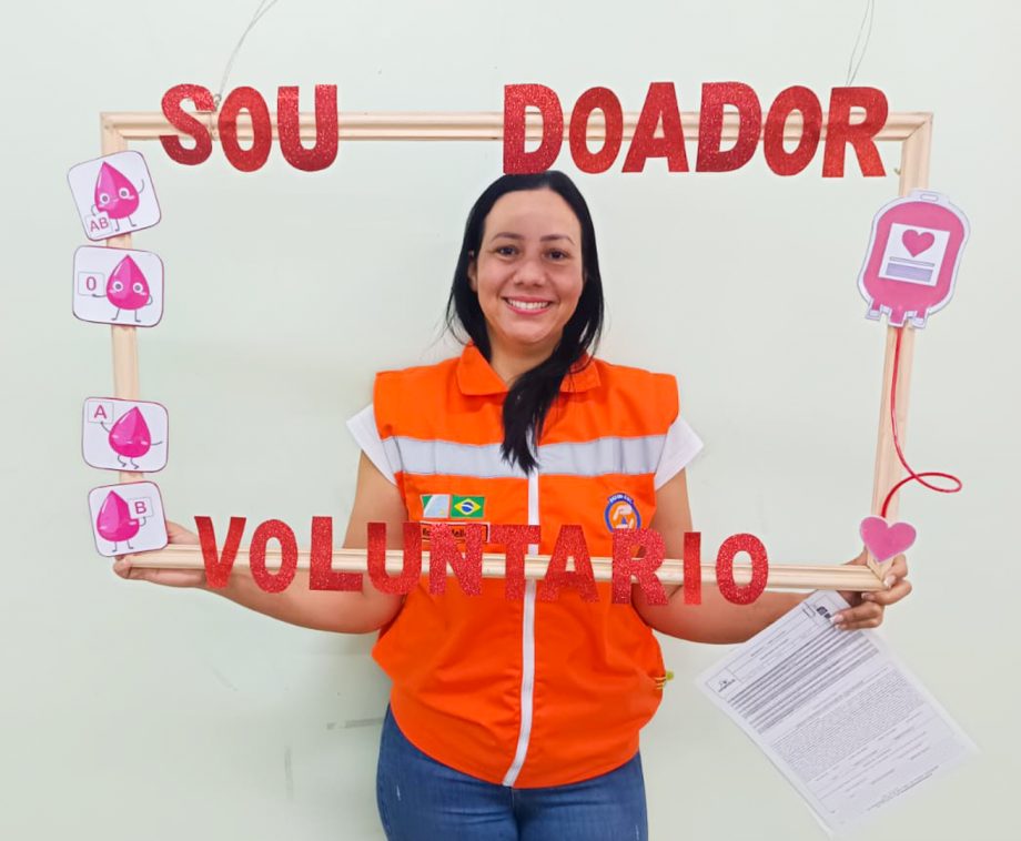 Defesa Civil mantém mobilização para doação de sangue durante o mês de julho