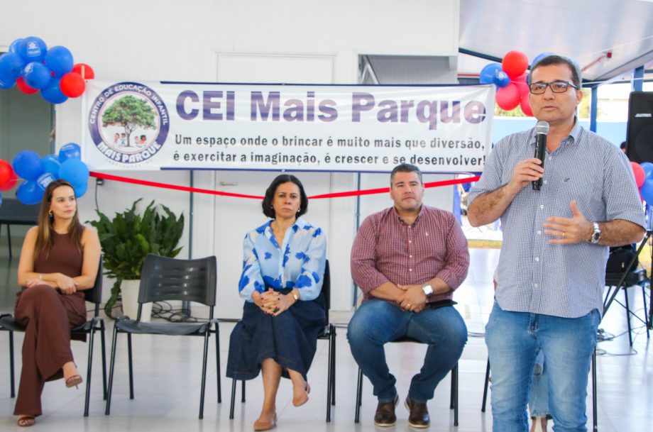 Três Lagoas inaugura CEI Mais Parque com estrutura inovadora e atendimento integral; unidade está com matrículas abertas Três Lagoas inaugura CEI Mais Parque com estrutura inovadora e atendimento integral; unidade está com matrículas abertas