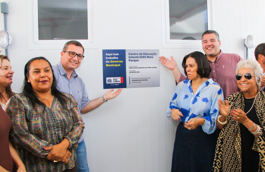 Três Lagoas inaugura CEI Mais Parque com estrutura inovadora e atendimento integral; unidade está com matrículas abertas Três Lagoas inaugura CEI Mais Parque com estrutura inovadora e atendimento integral; unidade está com matrículas abertas