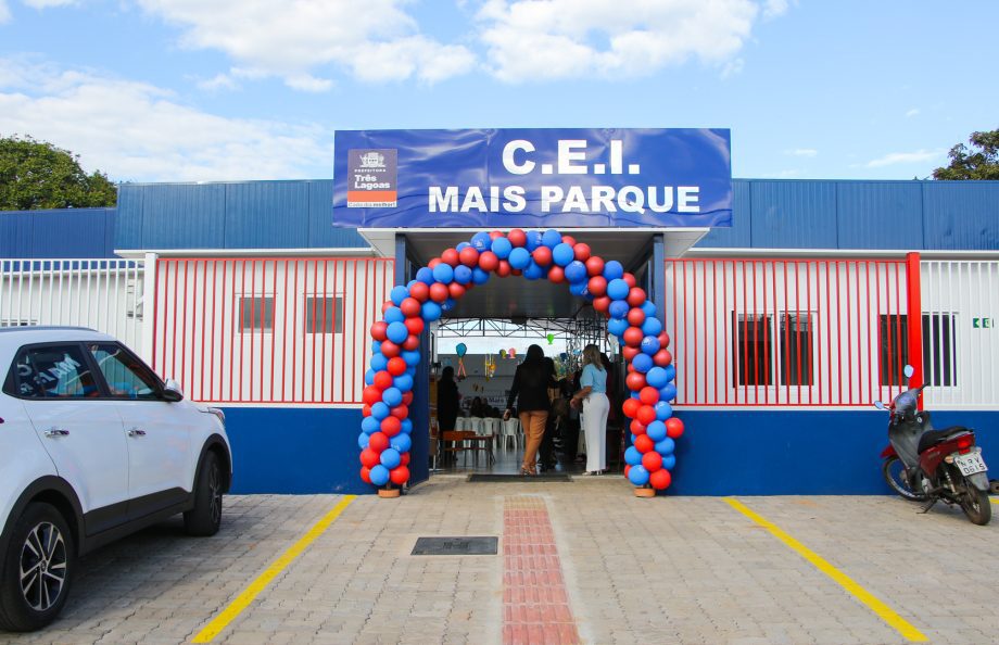 Três Lagoas inaugura CEI Mais Parque com estrutura inovadora e atendimento integral; unidade está com matrículas abertas Três Lagoas inaugura CEI Mais Parque com estrutura inovadora e atendimento integral; unidade está com matrículas abertas