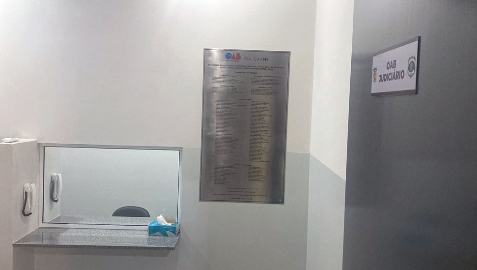 Agepen entrega nova sala da OAB e amplia infraestrutura da Colônia Penal de Três Lagoas