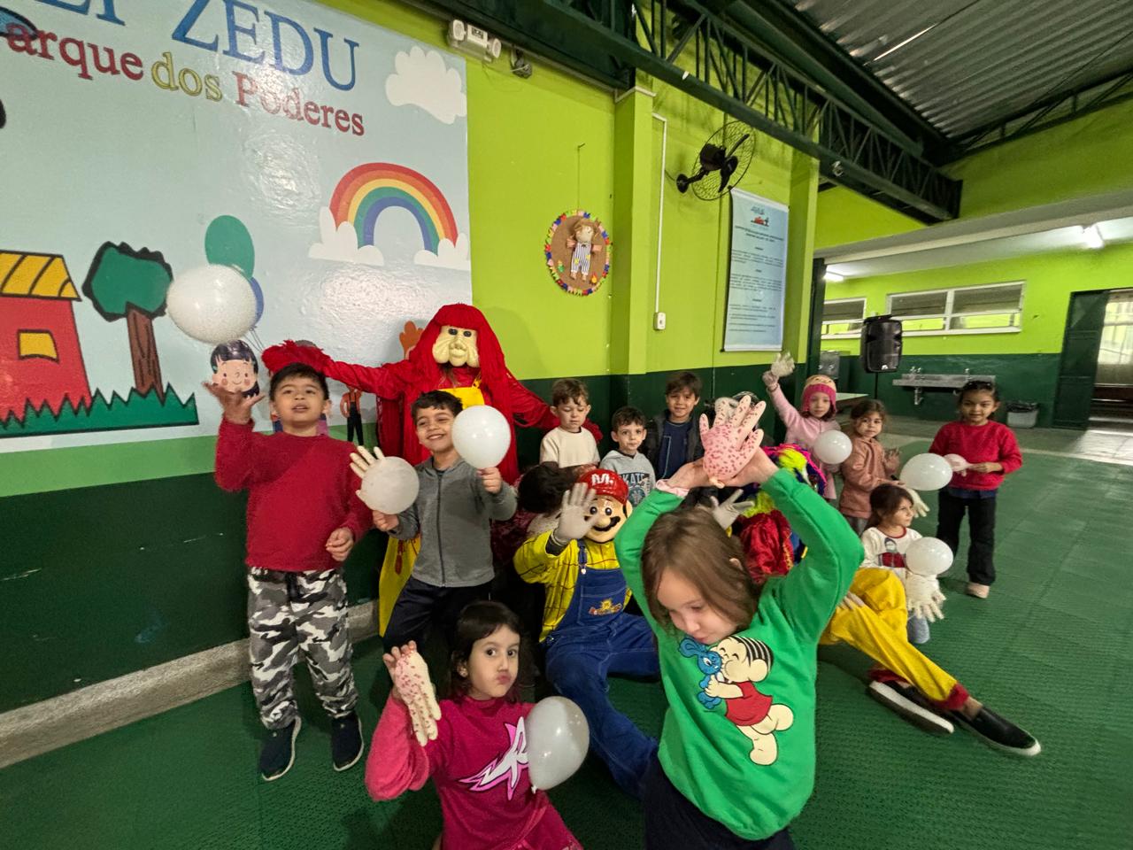 SES promove ação lúdica para prevenir síndrome Mão-Pé-Boca com crianças do CEI Zedu SES promove ação lúdica para prevenir síndrome Mão-Pé-Boca com crianças do CEI Zedu