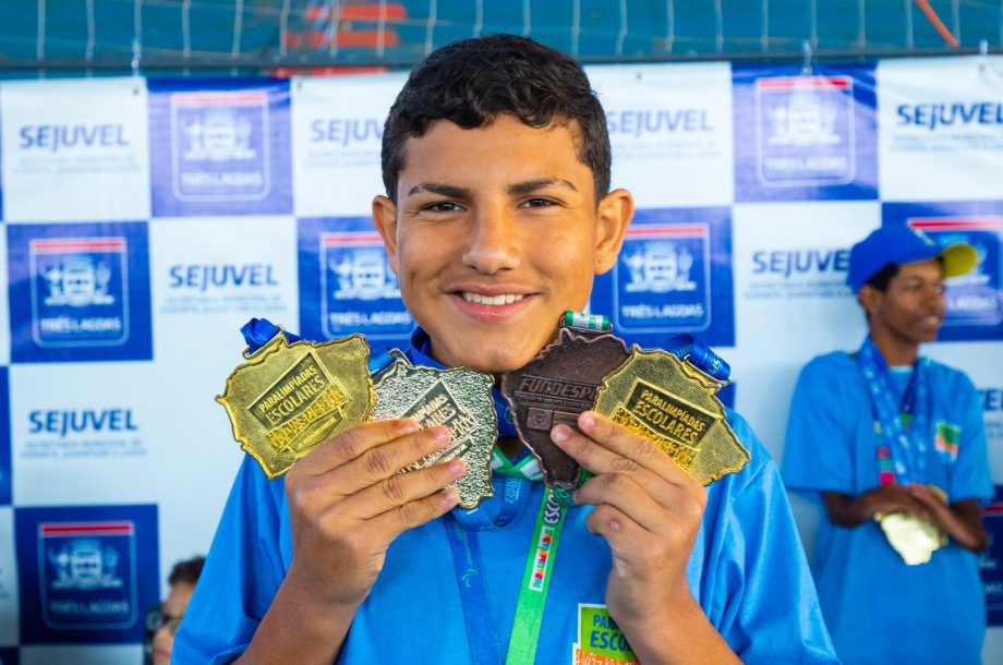 Prefeitura realiza recepção especial aos paratletas medalhistas nas Paraolimpíadas Escolares Prefeitura realiza recepção especial aos paratletas medalhistas nas Paraolimpíadas Escolares