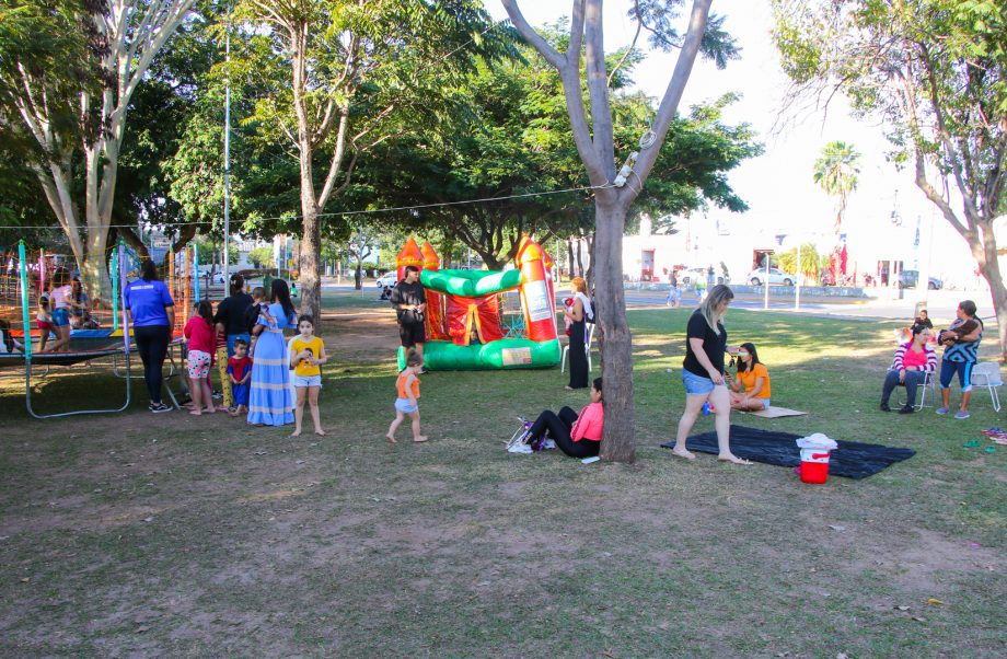 Prefeitura inicia revitalização do parquinho infantil da Lagoa Maior