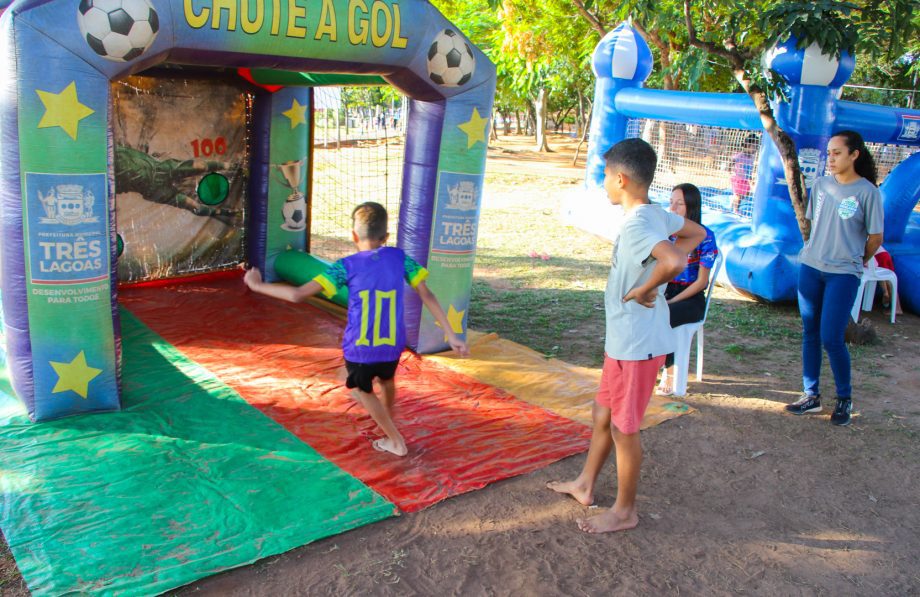 Prefeitura inicia revitalização do parquinho infantil da Lagoa Maior
