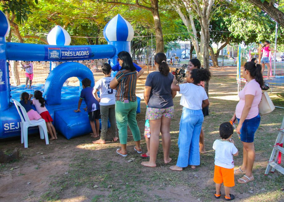 Prefeitura inicia revitalização do parquinho infantil da Lagoa Maior