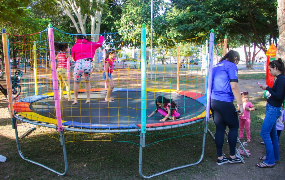 Prefeitura inicia revitalização do parquinho infantil da Lagoa Maior
