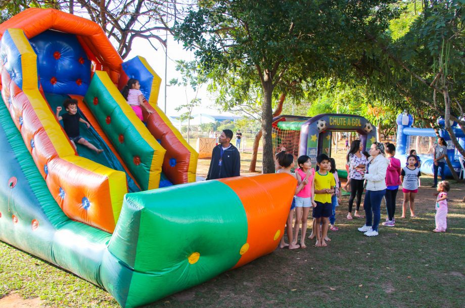 Prefeitura inicia revitalização do parquinho infantil da Lagoa Maior