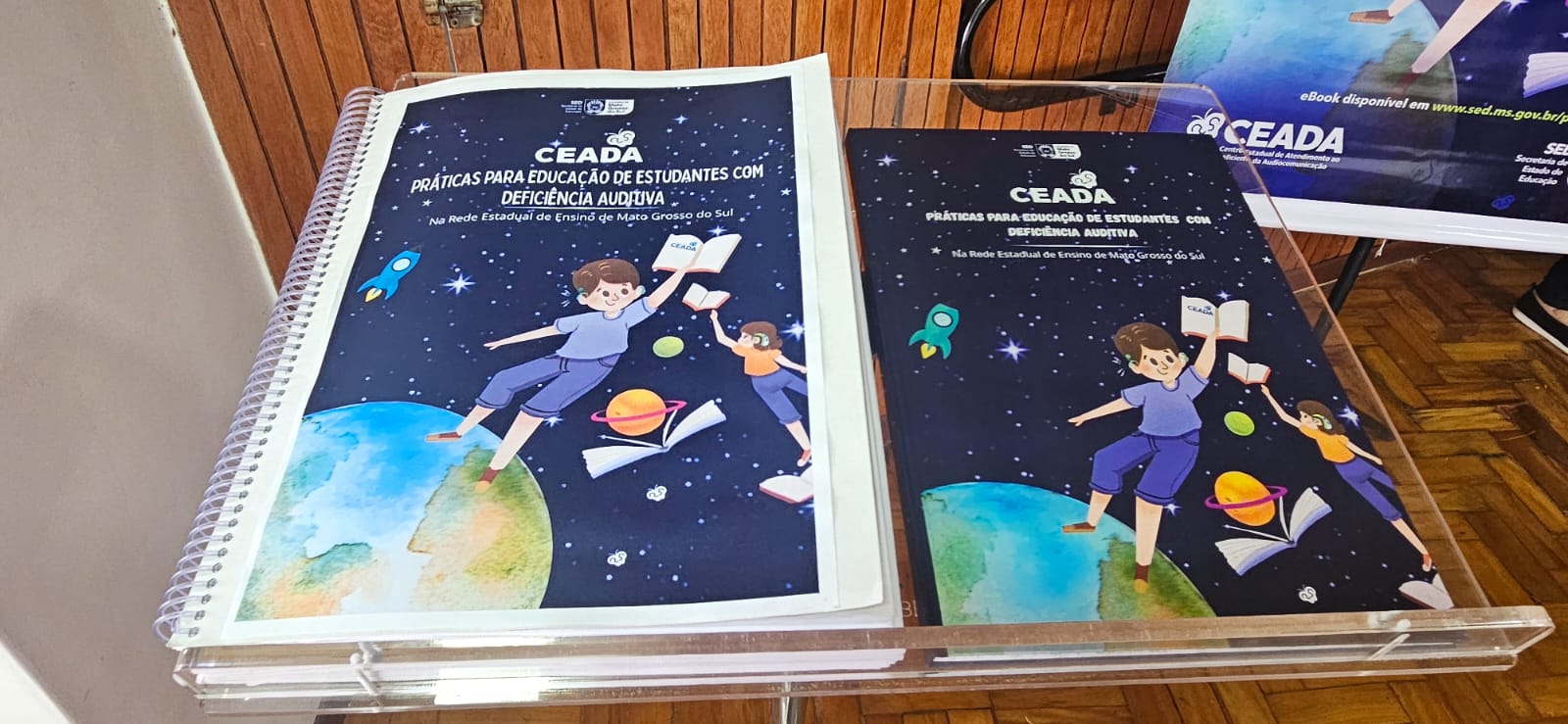 SED/MS lança e-book com práticas inclusivas para estudantes com deficiência auditiva na Rede Estadual SED/MS lança e-book com práticas inclusivas para estudantes com deficiência auditiva na Rede Estadual