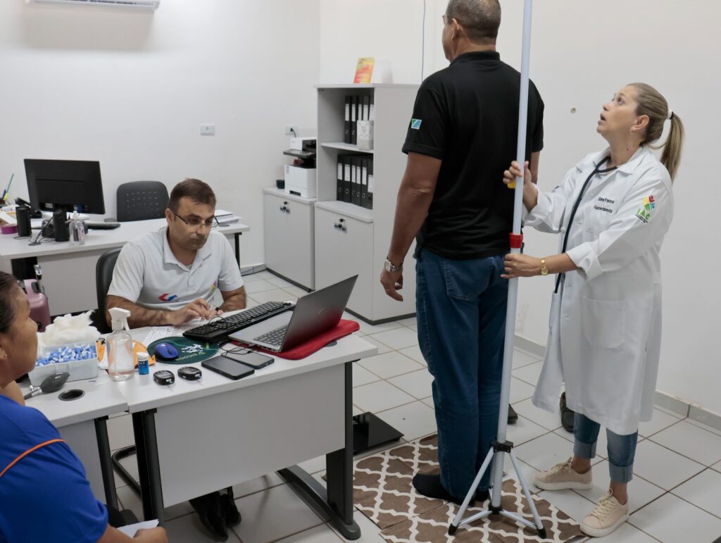 Triagem clínica com a participação dos servidores destaca a importância dos cuidados com a saúde Triagem clínica com a participação dos servidores destaca a importância dos cuidados com a saúde