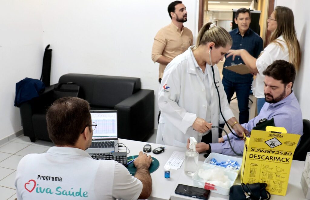 Triagem clínica com a participação dos servidores destaca a importância dos cuidados com a saúde Triagem clínica com a participação dos servidores destaca a importância dos cuidados com a saúde