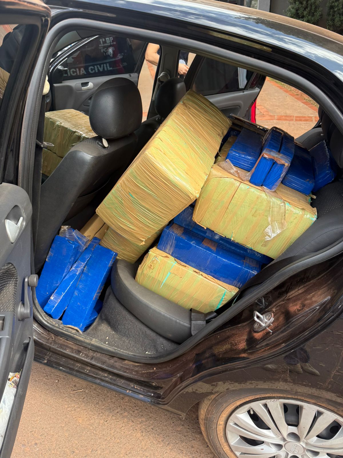 Polícia Civil apreende carga com mais de meia tonelada de maconha e prende homem em flagrante em Nova Andradina