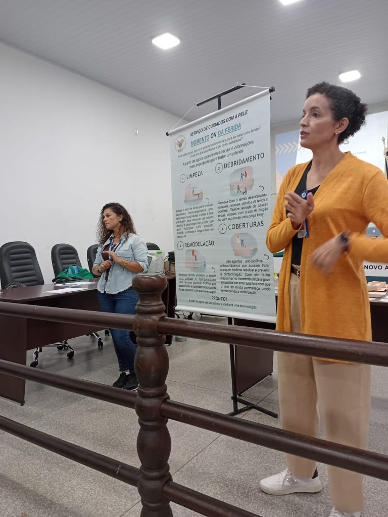 Hospital Regional capacita equipes de Miranda e Três Lagoas sobre cuidados com feridas Hospital Regional capacita equipes de Miranda e Três Lagoas sobre cuidados com feridas