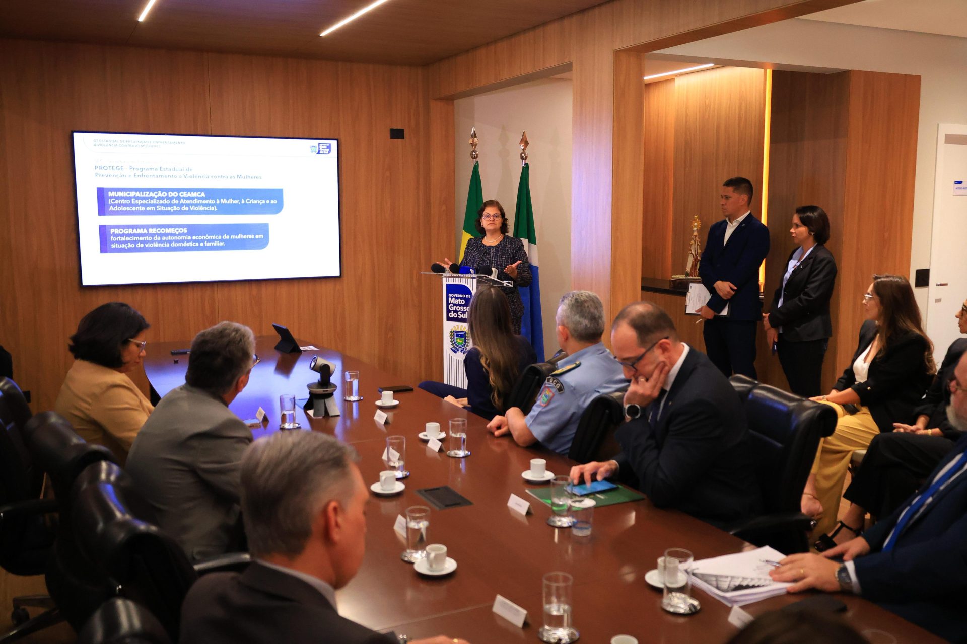MS consolida legado histórico no combate à violência contra a mulher com integração inédita entre poderes
