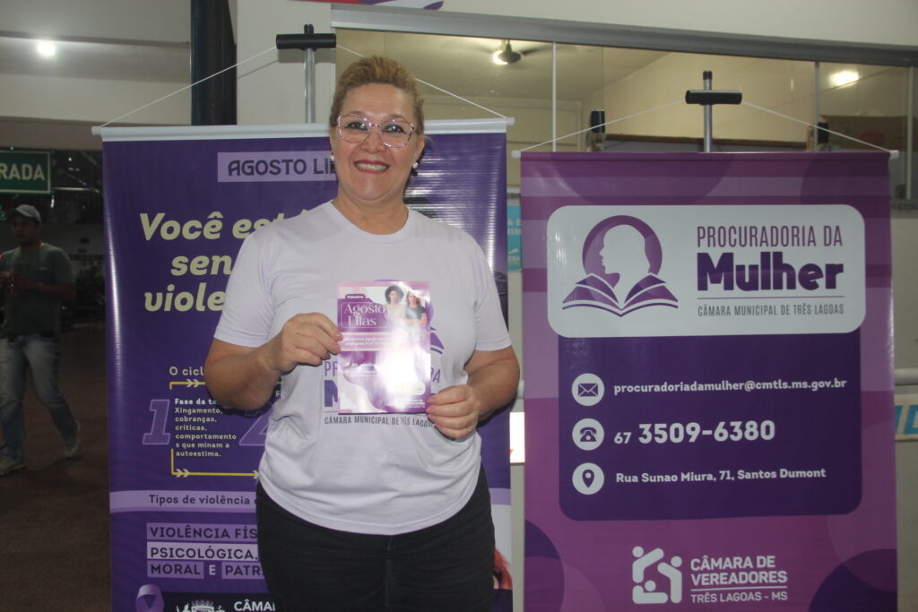 Mobilização marca início da Campanha ‘Agosto Lilás’ em Três Lagoas Mobilização marca início da Campanha ‘Agosto Lilás’ em Três Lagoas