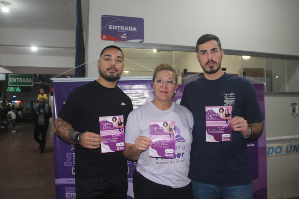 Mobilização marca início da Campanha ‘Agosto Lilás’ em Três Lagoas Mobilização marca início da Campanha ‘Agosto Lilás’ em Três Lagoas