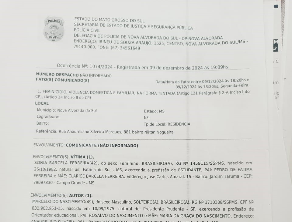 Vítima de tentativa de feminicídio pede cadastro público de agressores: “O sigilo protege eles, não a gente” Vítima de tentativa de feminicídio pede cadastro público de agressores: “O sigilo protege eles, não a gente”
