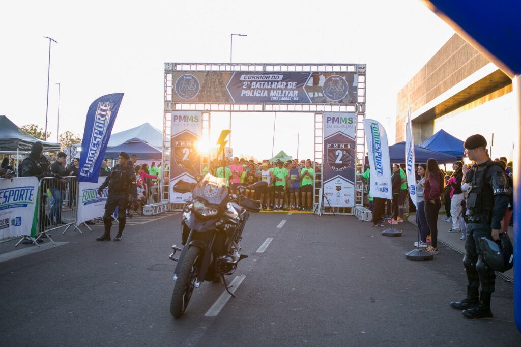 2º Batalhão de Polícia Militar de Três Lagoas realiza sua 4ª corrida de rua