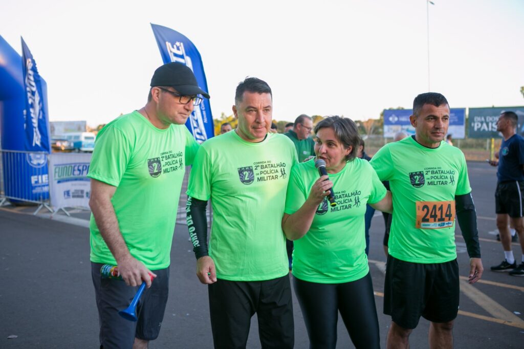 2º Batalhão de Polícia Militar de Três Lagoas realiza sua 4ª corrida de rua