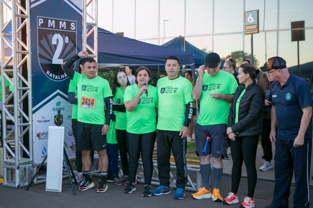 2º Batalhão de Polícia Militar de Três Lagoas realiza sua 4ª corrida de rua