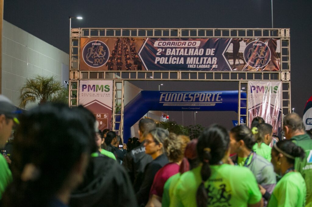 2º Batalhão de Polícia Militar de Três Lagoas realiza sua 4ª corrida de rua