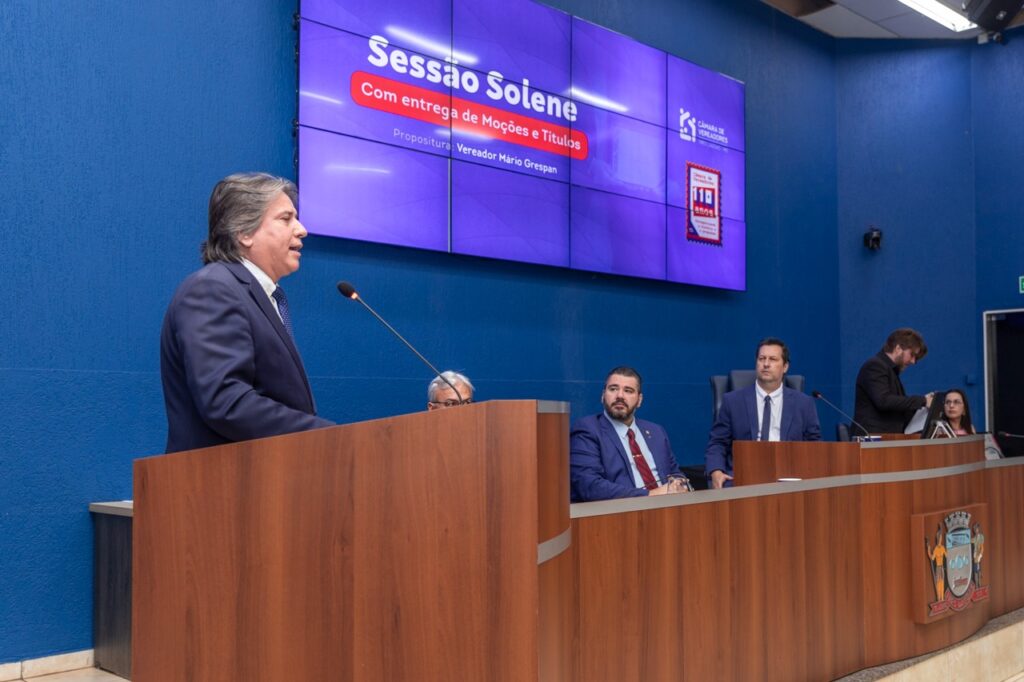 Câmara promove solenidade para entrega de títulos de cidadão e moções