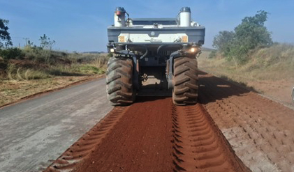 Obras na rodovia MS-436 avançam e ampliam segurança entre Camapuã e Figueirão