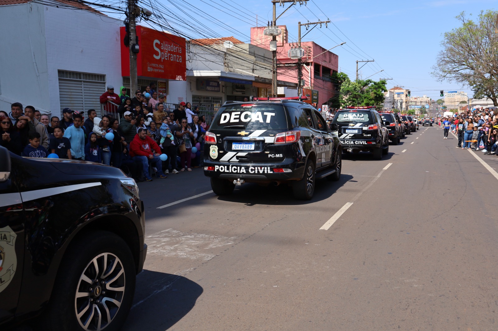 Polícia Civil participa do desfile em comemoração ao aniversário de 126 anos de Campo Grande Polícia Civil participa do desfile em comemoração ao aniversário de 126 anos de Campo Grande