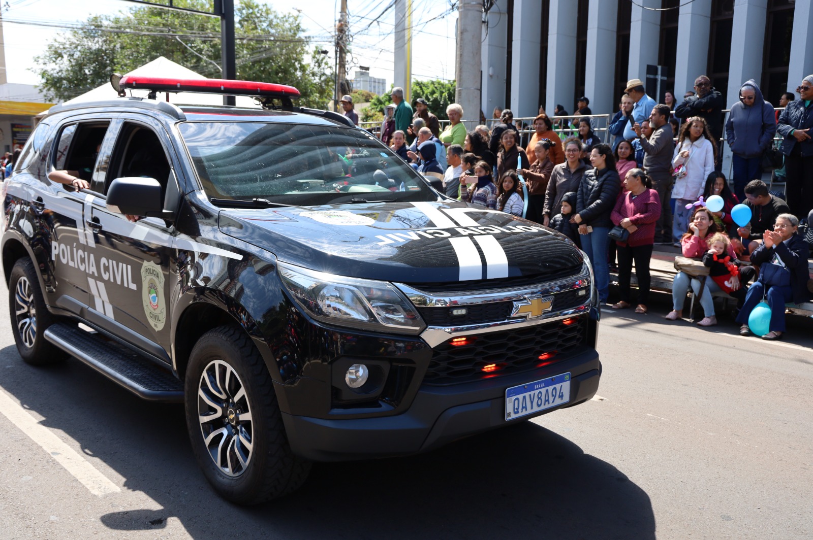 Polícia Civil participa do desfile em comemoração ao aniversário de 126 anos de Campo Grande Polícia Civil participa do desfile em comemoração ao aniversário de 126 anos de Campo Grande