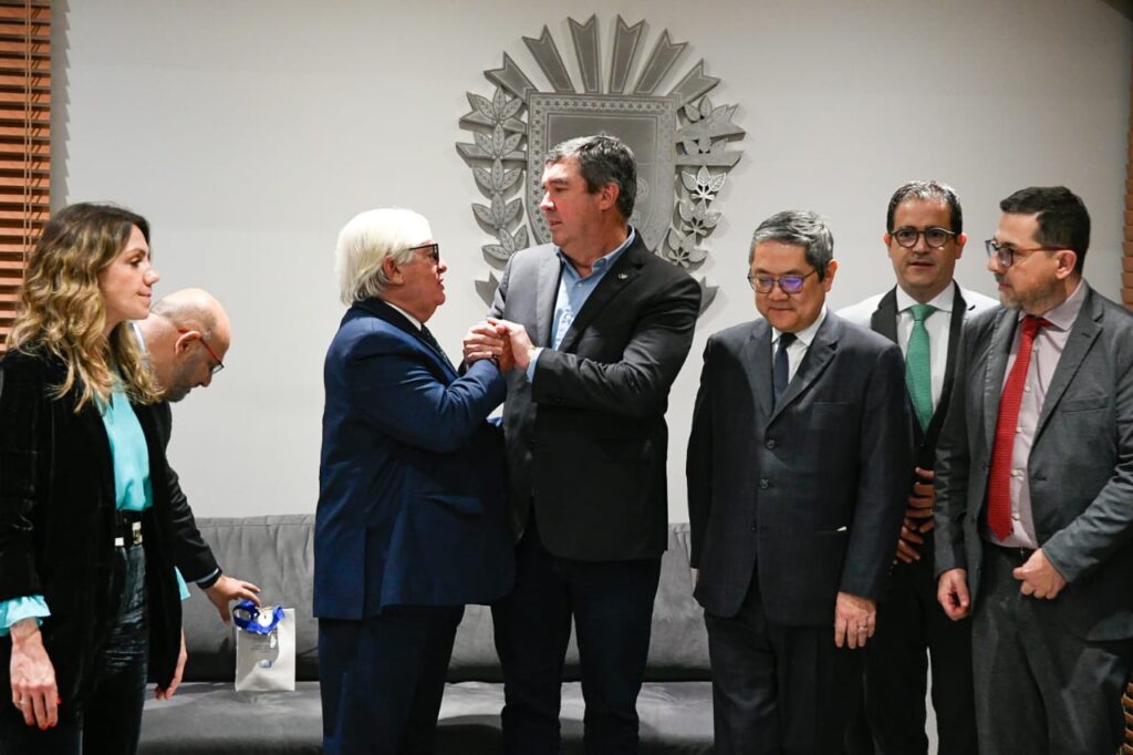 Autoridades do Judiciário conhecem potencial da Rota Bioceânica em apresentação na Governadoria