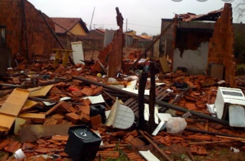 Ciclone em Três Lagoas completa 15 anos e moradores ainda lembram rastro de destruição