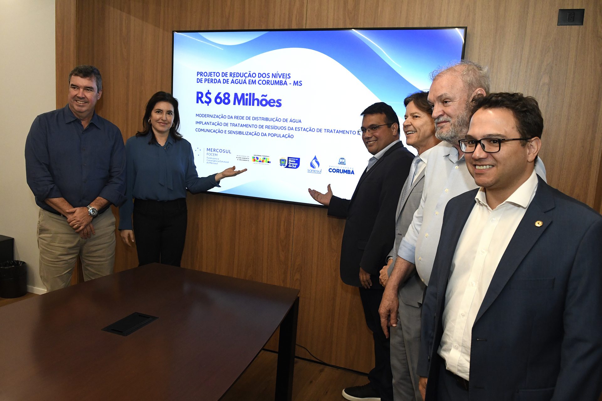 Corumbá terá mais de R$ 67 milhões do Focem e Governo de MS para modernizar rede de água e resíduos