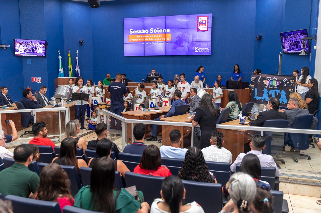 Vereadores realizam sessão solene alusiva ao Dia do Profissional de Educação Física Vereadores realizam sessão solene alusiva ao Dia do Profissional de Educação Física