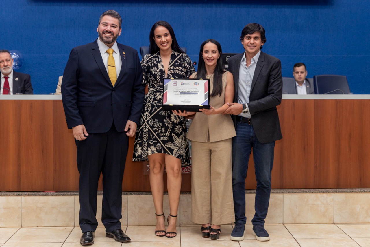 Câmara de Vereadores de Três Lagoas promove solenidade para entrega de títulos e moções