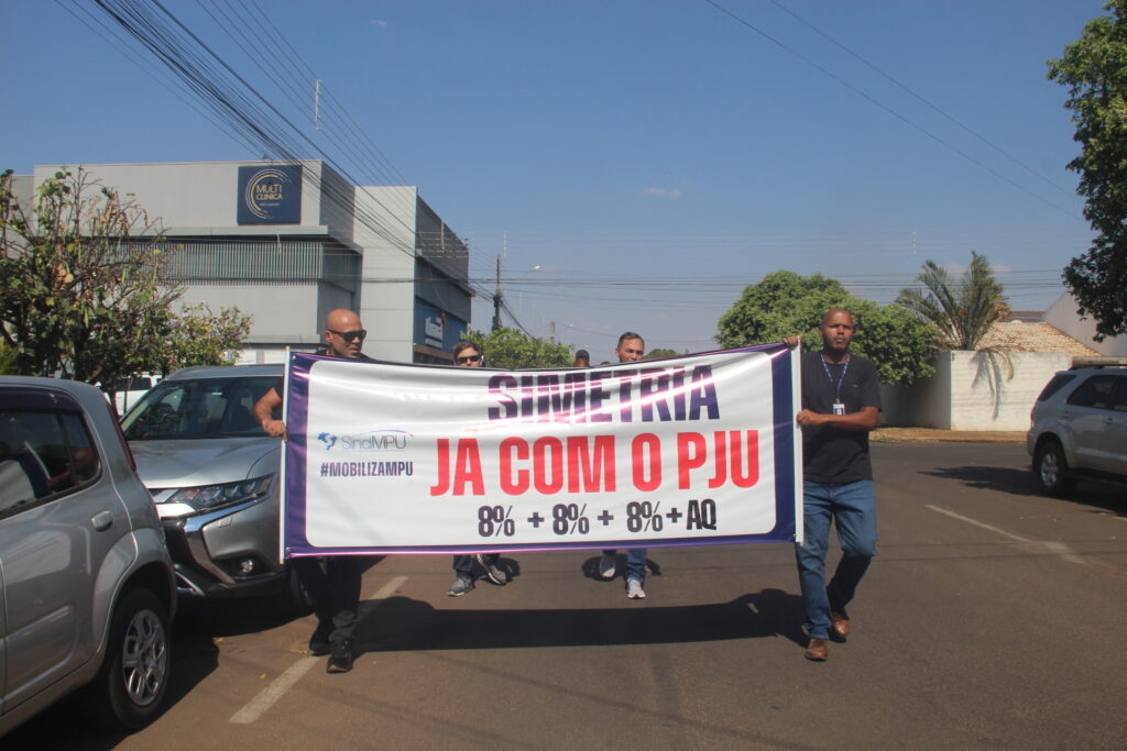 Servidores do Ministério Público da União em Três Lagoas aderem à manifestação nacional por simetria orçamentária