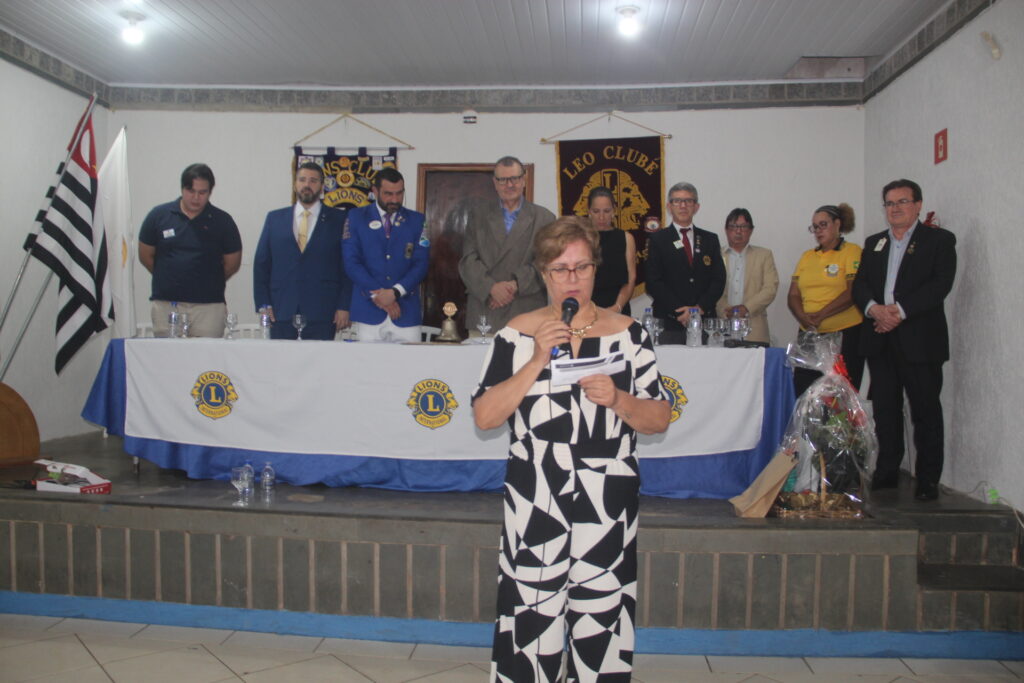 Lions Clube empossa novo presidente em cerimônia marcada por emoção e compromisso com a comunidade